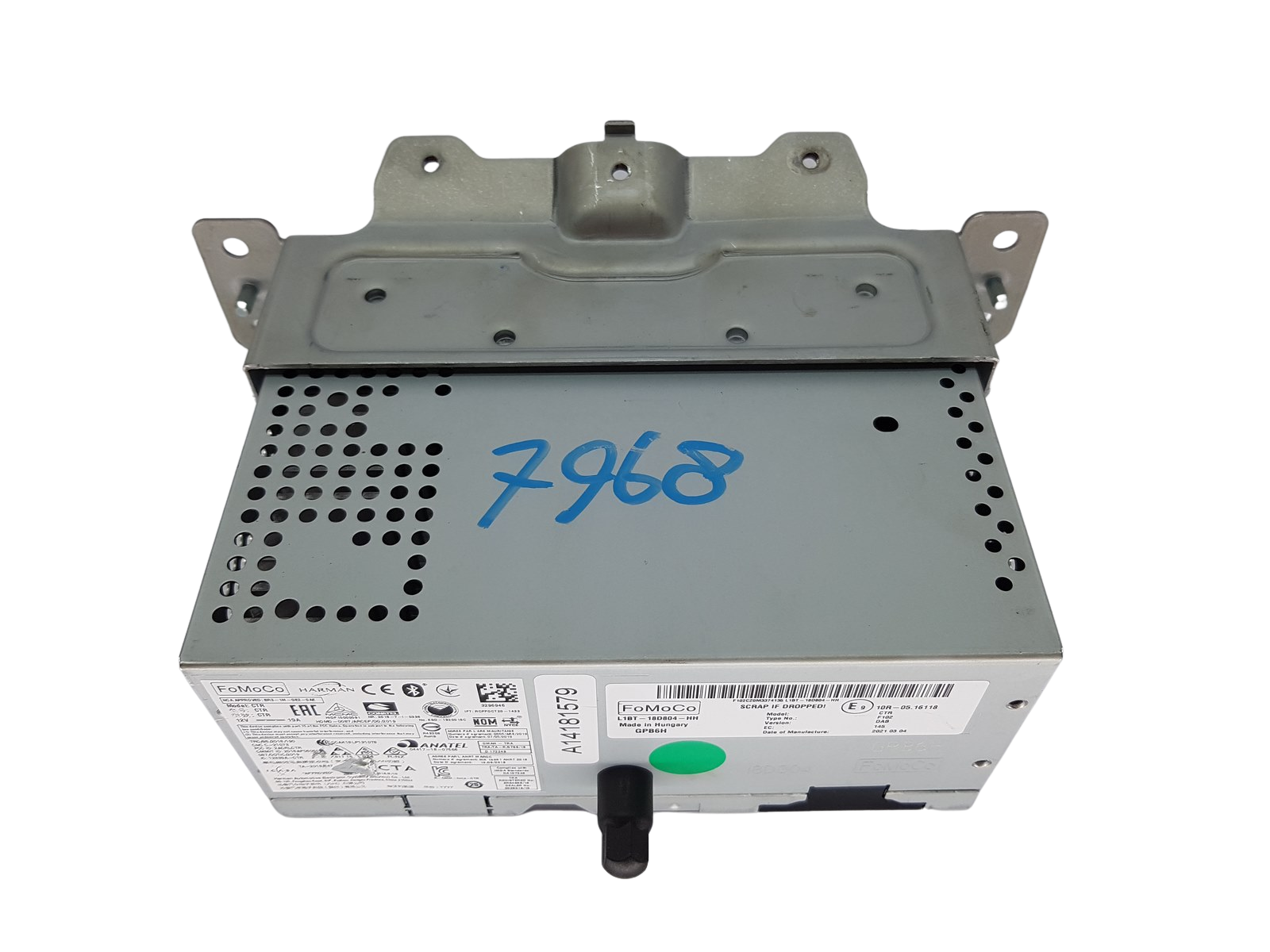 Automagnētola Navi Ford Fiesta 7 L1BT-18D804-HH CTR F102 DAB FoMoCo main product photo