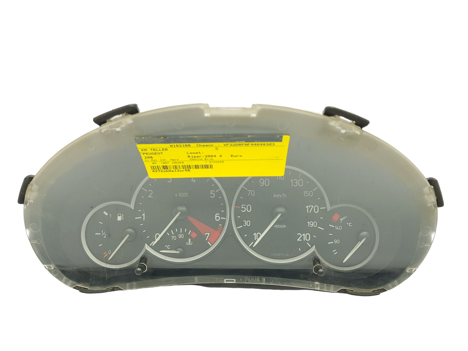 Spidometrs Peugeot 206 555000301203 25922 main product photo