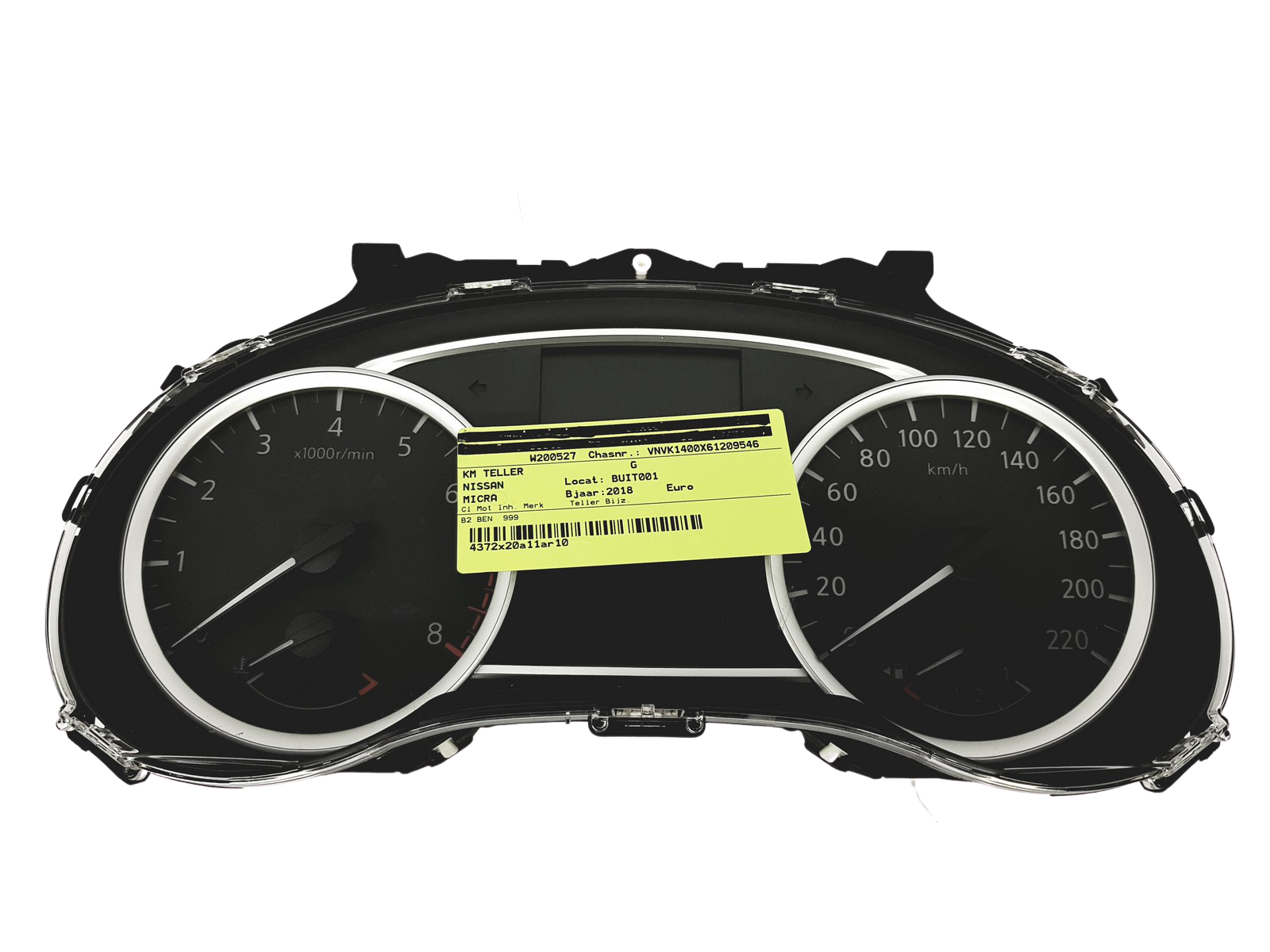 Spidometrs Nissan Micra K14 5FB1A main product photo