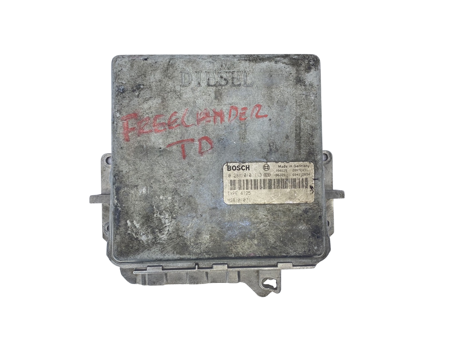 Vadības Bloks 0281010113 MSB101071 Land Rover Bosch 55075 main product photo