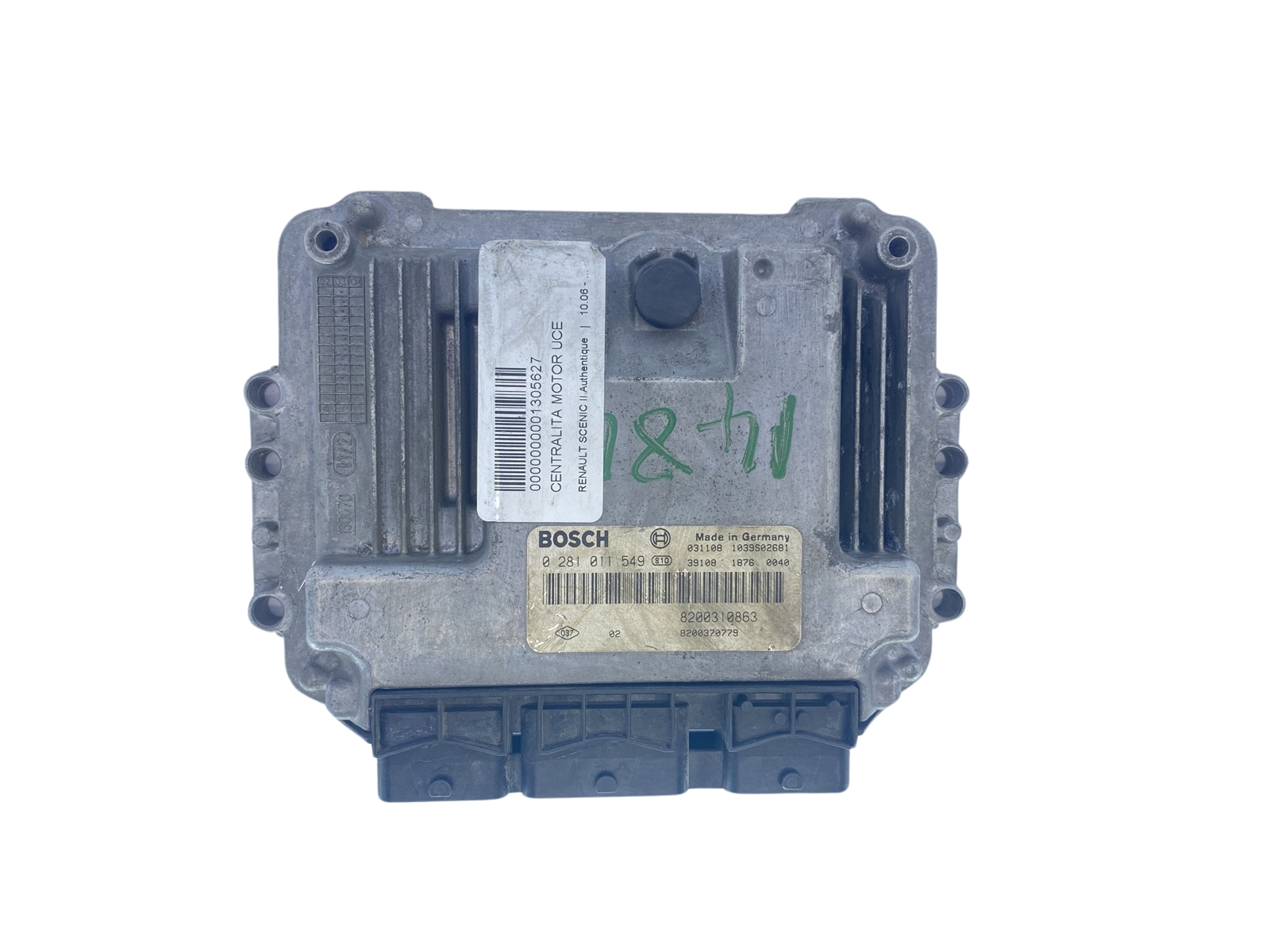 Vadības Bloks 0281011549 8200310863 8200370779 Renault Bosch 63025 main product photo