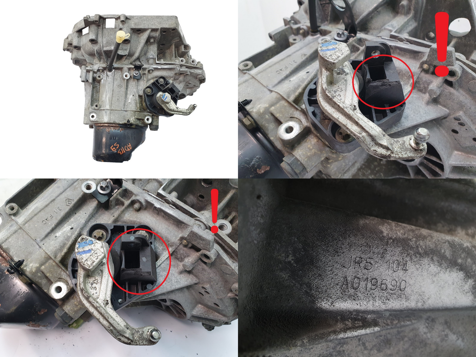 Ātrumkārba 7701723235 JR5104 Renault Scenic 2 1.6 16v 1003 main product photo