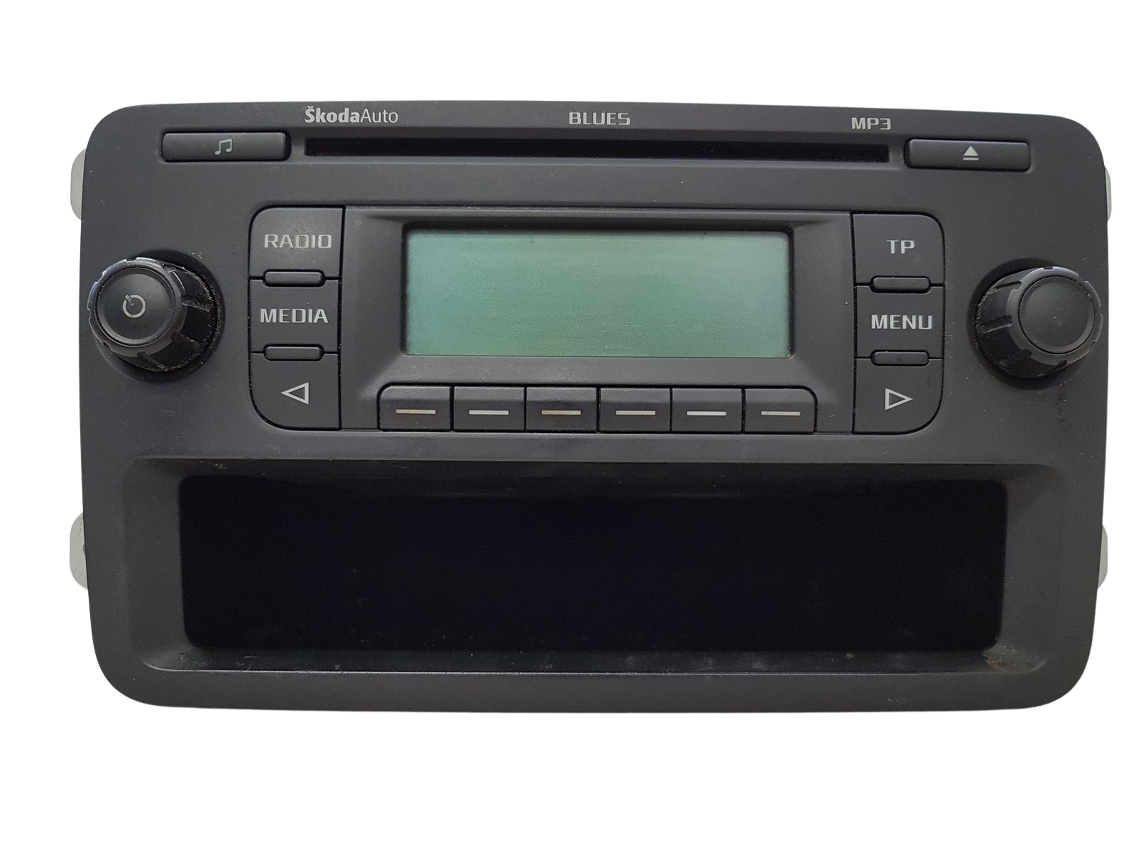 Radio Cd Mp3 Atskaņotājs Skoda Fabia 5J0035152A Blues main product photo