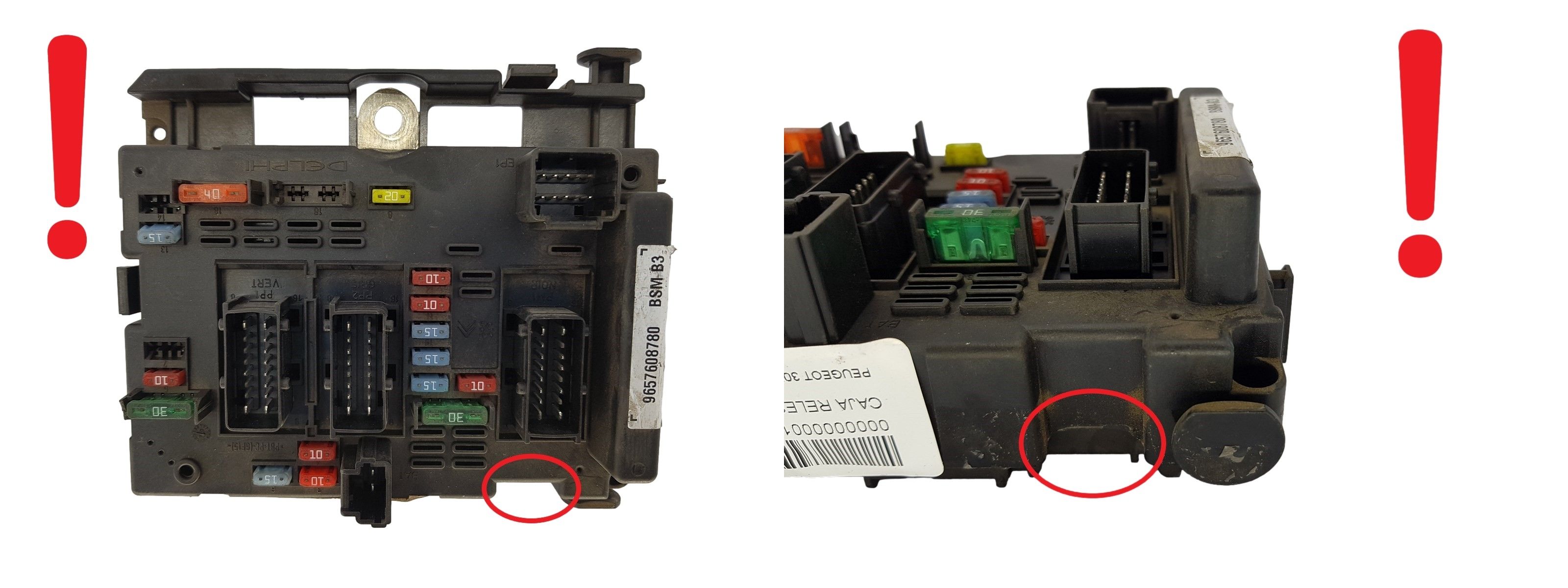 Vadības Bloks BSM B3 9657608780 PSA Delphi 1453 main product photo