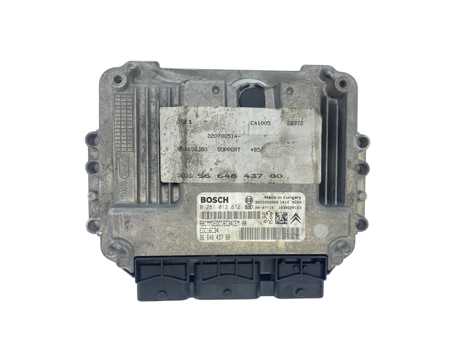 Vadības Bloks 0281013872 9664843780 9653958980 PSA Bosch 63743 main product photo