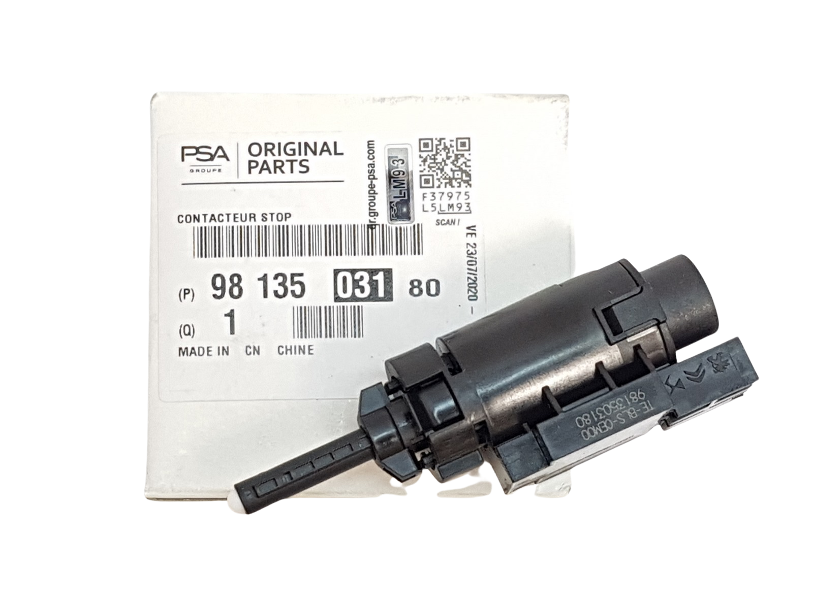 Bremžu Pedāļa Sensors Citroen Peugeot 9813503180 Jauns Oriģināls main product photo