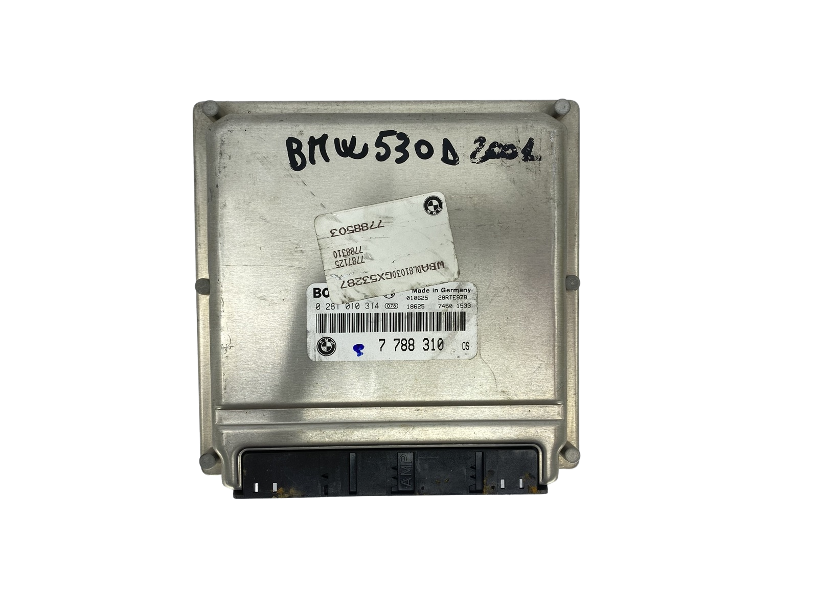 Dzinēja Vadības Bloks ECU BMW 7788310 0281010314 28RTE978 Bosch 56890 main product photo