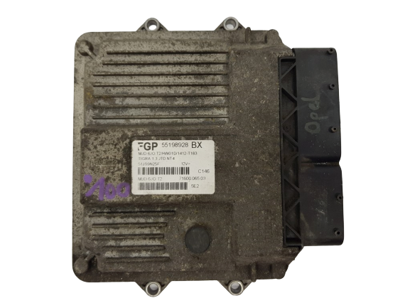 Dzinēja Vadības Bloks ECU Opel FGP 55198928 BX MJD 6JO.T2 Magneti Marelli main product photo