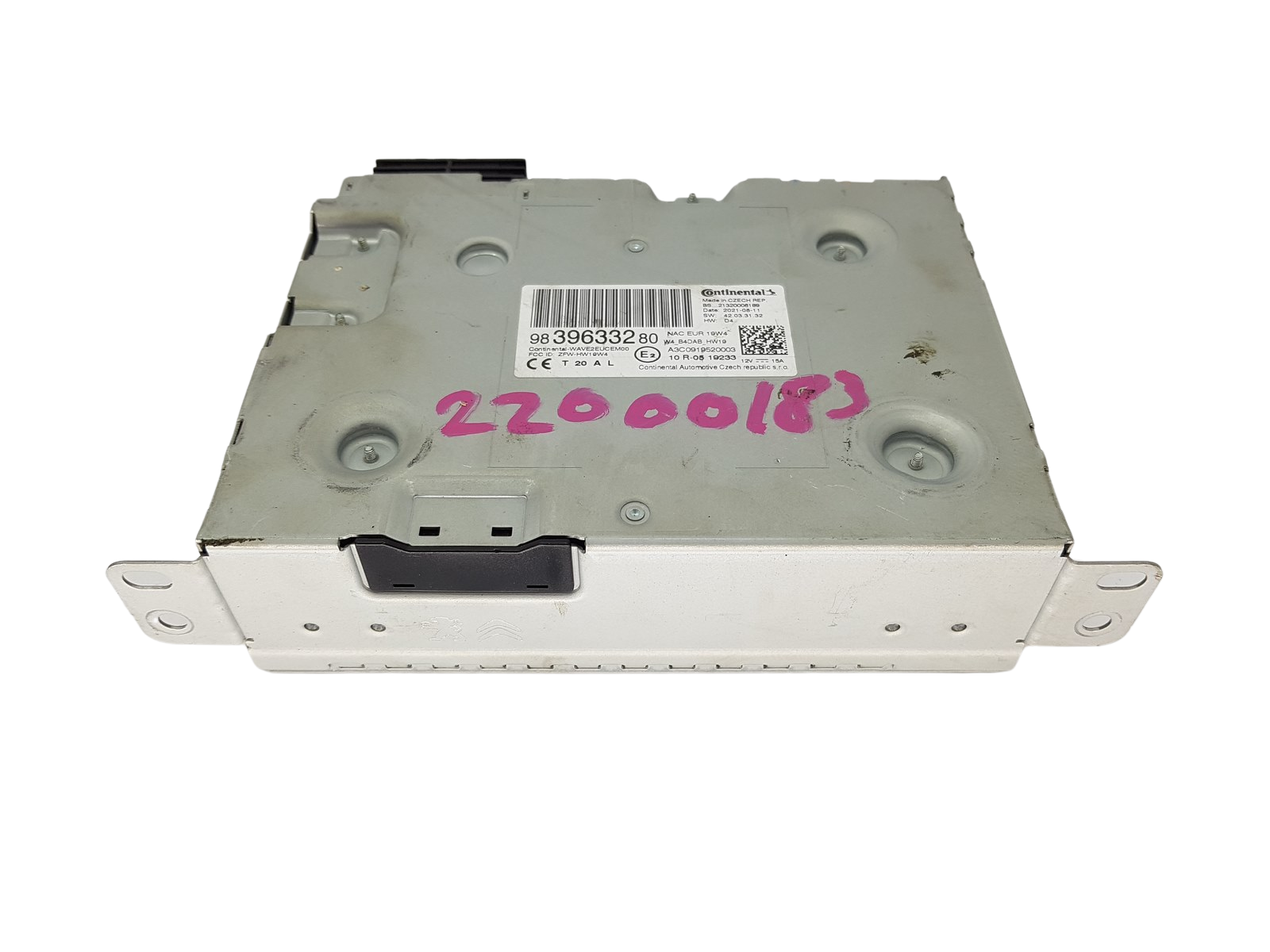 Modulis Nawi Opel Corsa F 9839633280 ZFW-HW19W4 Continental main product photo