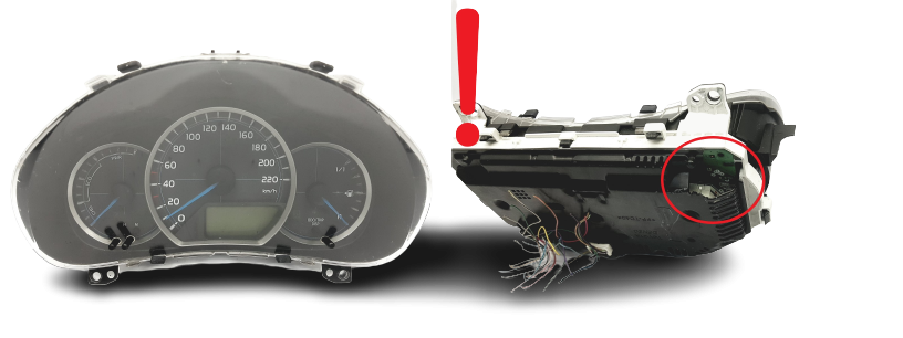 Tahometrs Toyota Yaris 83800-0DT70 MB157550-7731 56012 main product photo