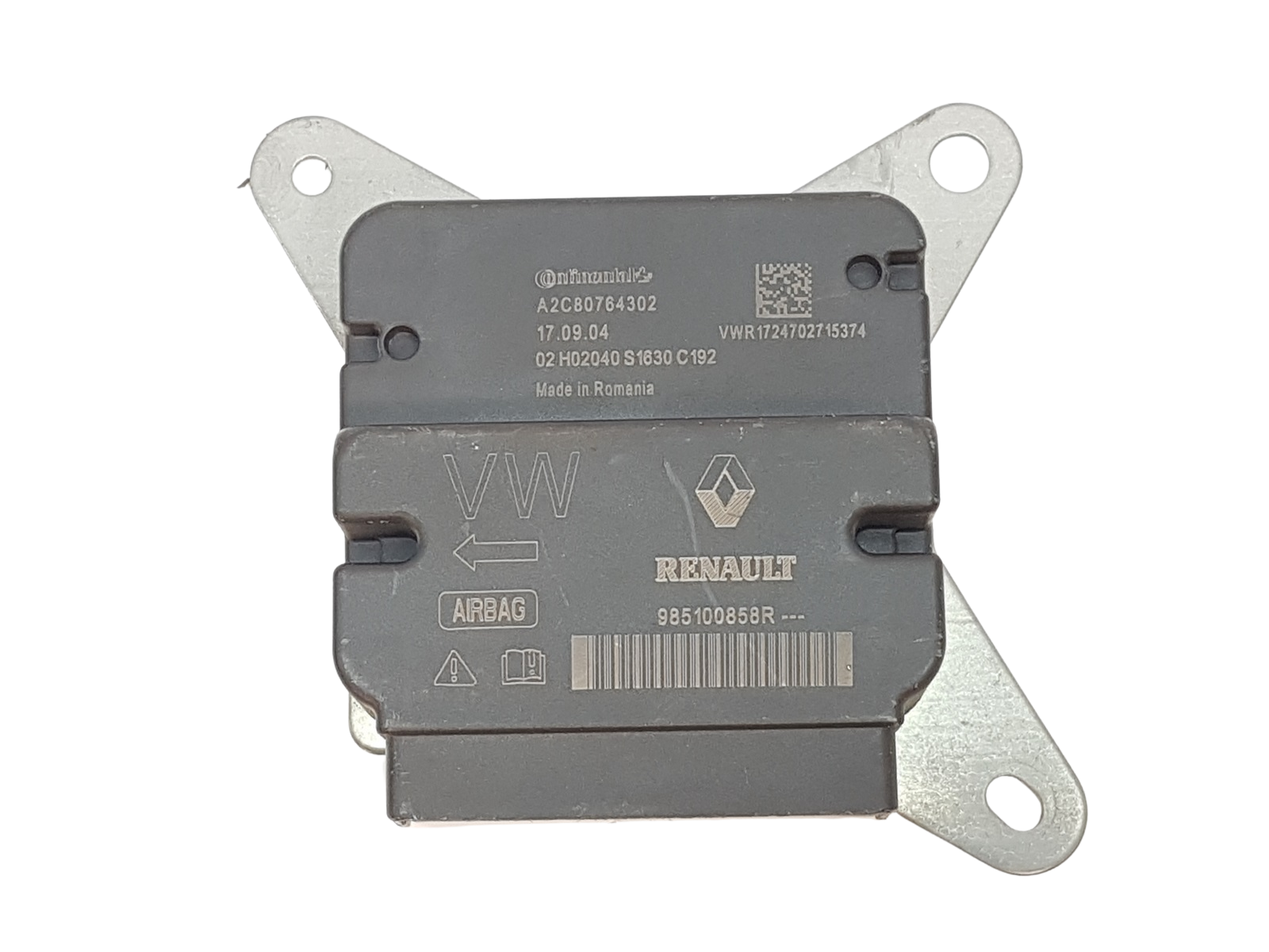 Drošības Spilvenu Vadības Bloks Renault Twingo 3 985100858R Jauns Oriģināls main product photo