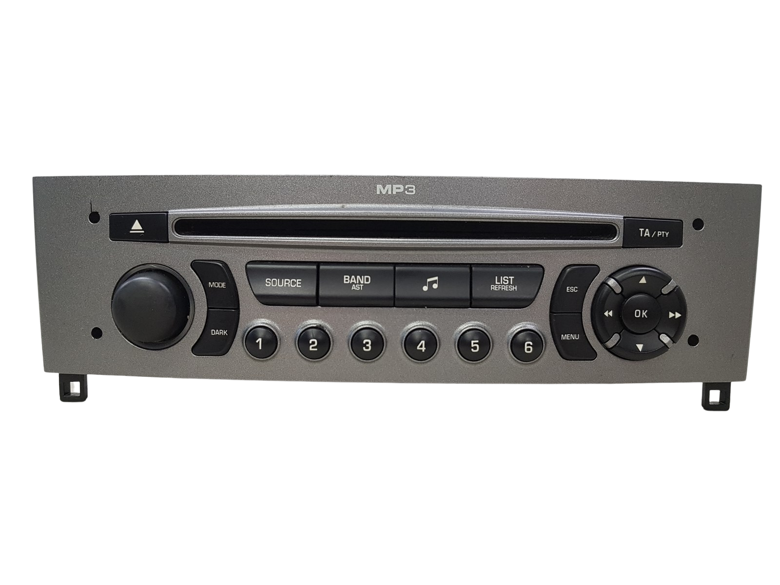 Radio Cd Mp3 Atskaņotājs Peugeot 308 96650206XH PSARCD434-64 main product photo