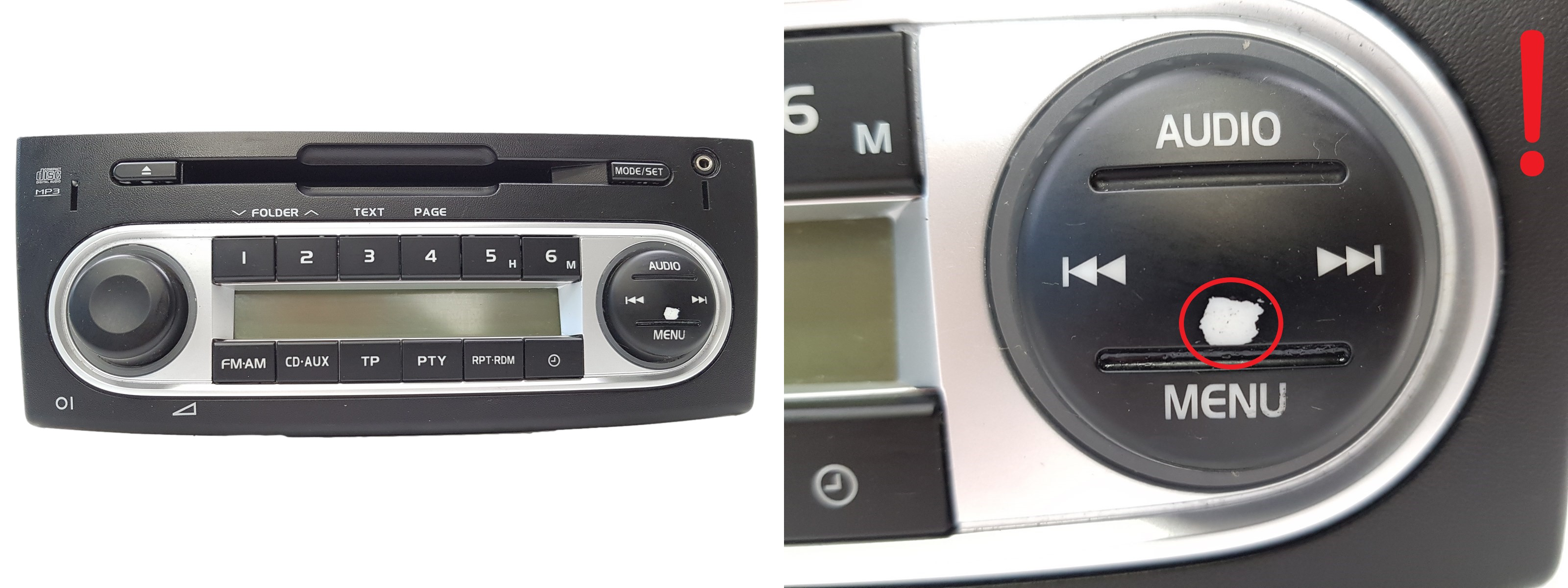 Radio Cd Mp3 Atskaņotājs Mitsubishi Colt 8701A239 DY-1ME9U24N-T 1347 main product photo